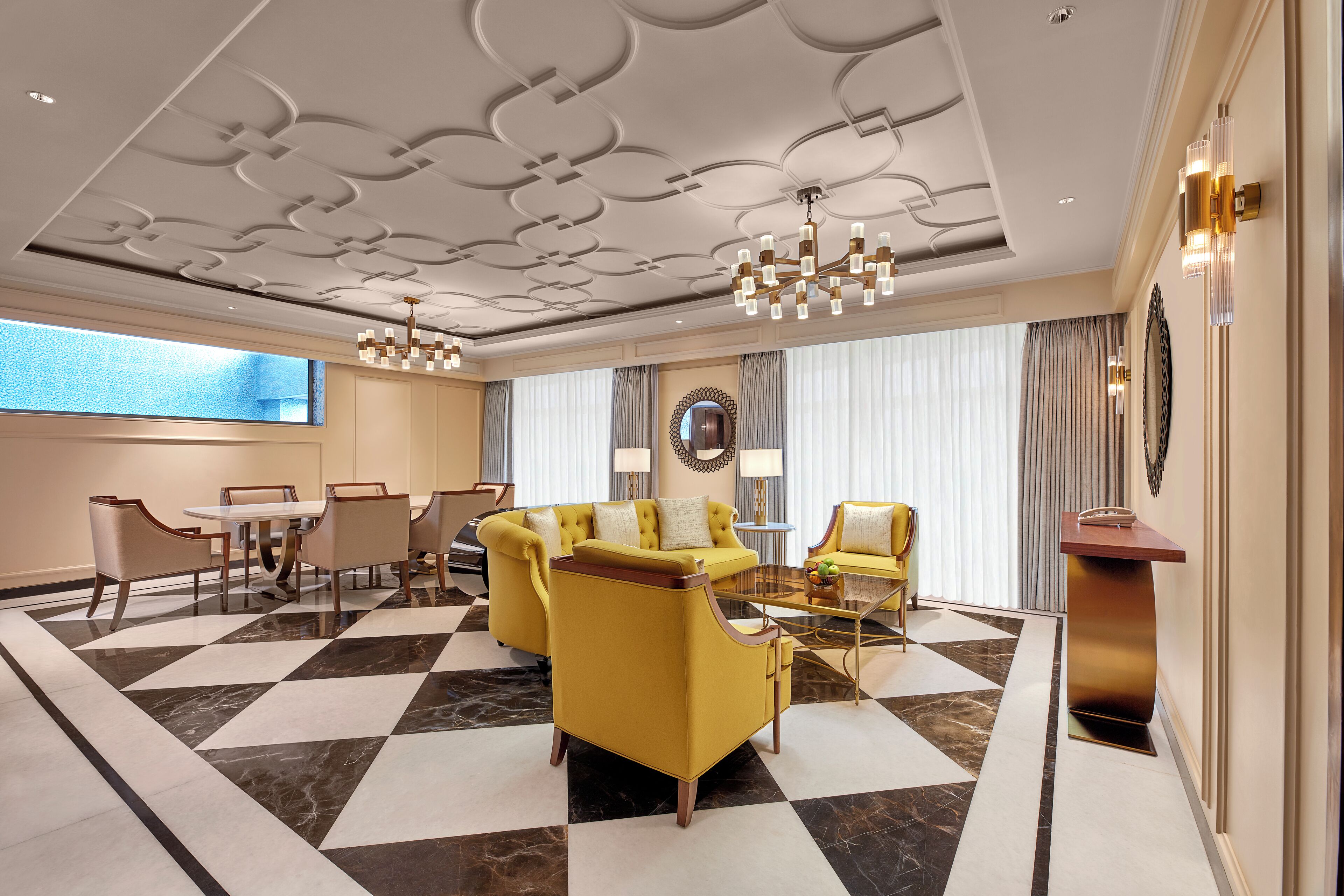 Suite Presidenziale, 1 letto king | Sala da pranzo