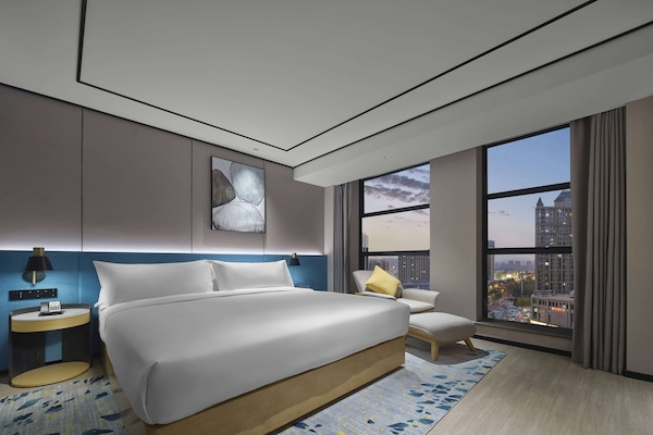 Peralatan tempat tidur premium, peti besi dalam bilik