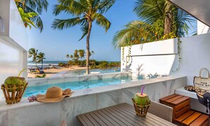 Luxo Frente Mar com Piscina Privativa | View from room