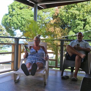 Terrace/patio - La Casa de Castara (Castara)