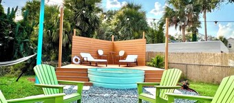 Cowboy Pool / Mini Golf / Walk 2 Beach & Ocean Center! Pets OK