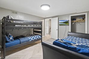 5 chambres, accès au Wi-Fi (inclus)