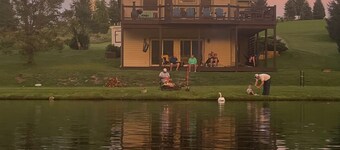 Meet Bessie, your upscale cabin at the lake.