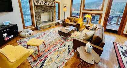 Meet Bessie, your upscale cabin at the lake.