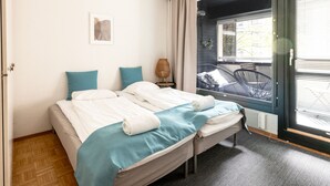 Apartemen Klasik, 3 kamar tidur, balkon, pemandangan taman | Interior