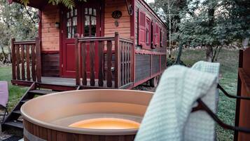 Udendørs spabad