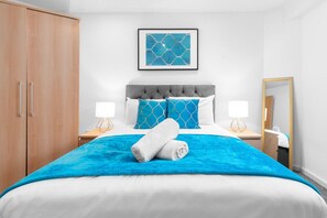 2 bedrooms, iron/ironing board, free WiFi, bed sheets