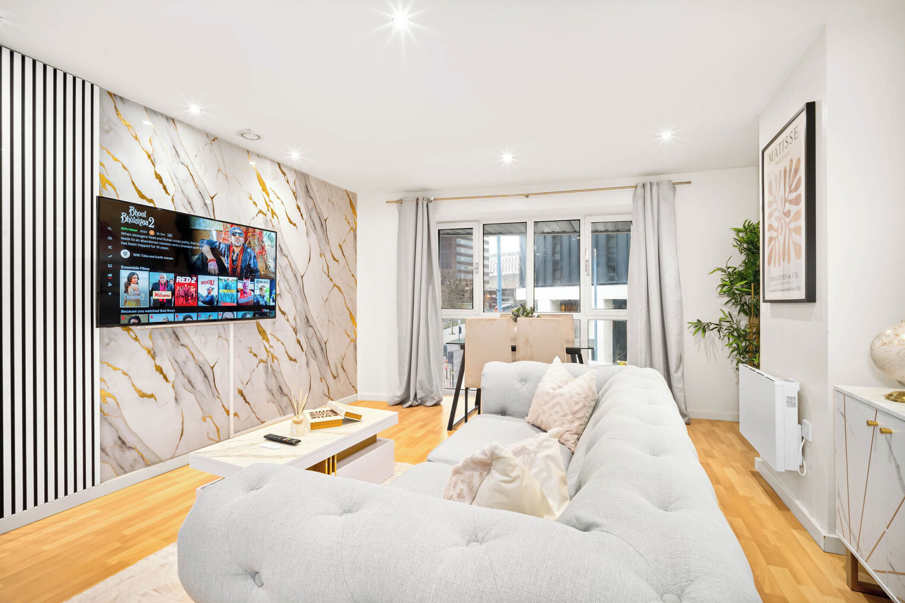 Smart TV, streaming services