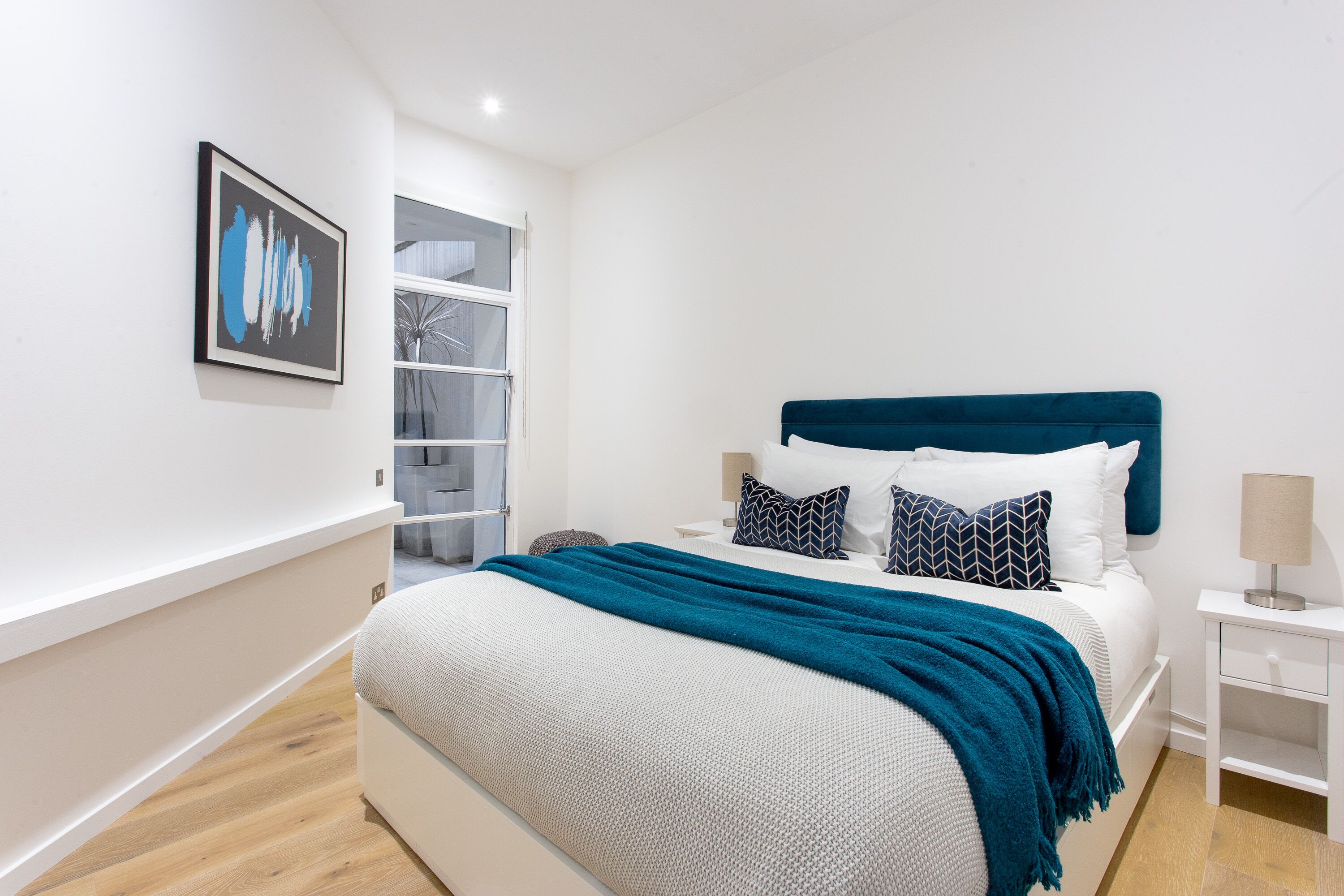 Apartamento luxo | 2 quartos, roupas de cama de algodão egípcio, roupas de cama premium