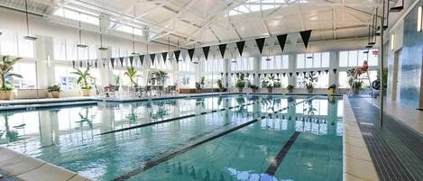 Piscine couverte, piscine chauffée