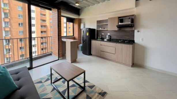 Living area - Spectacular Apartment Laureles-Estadio (Medellín)