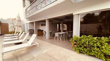 Sala de estar en el lobby