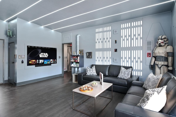 Smart TV, video games, DVD player, table tennis