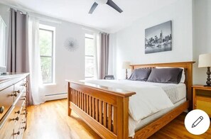 3 habitaciones, wifi y ropa de cama 