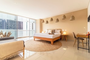 Standard Apartment | Hypo-allergenic bedding, in-room safe, individually decorated, desk - Casa Reforma by Kukun (Mexico City)