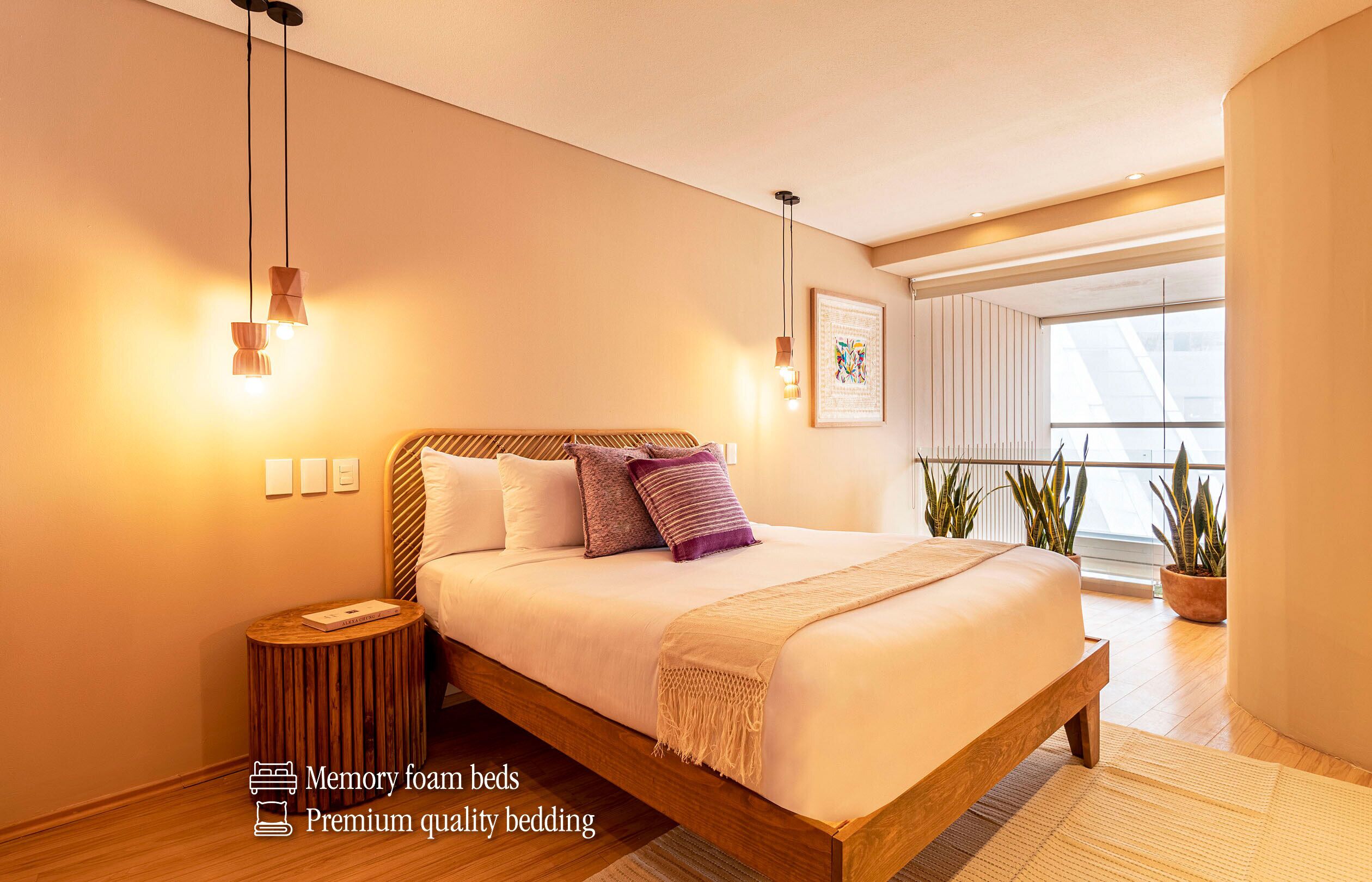 Exclusive Apartment | Hypo-allergenic bedding, in-room safe, individually decorated, desk