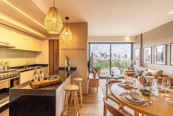 City Apartment, City View | Dining room - Taman by Kukun (Mexico City)