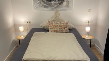 1 Schlafzimmer, kostenloses WLAN, Bettwäsche
