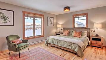 5 Schlafzimmer, Bügeleisen/Bügelbrett, Reisekinderbett