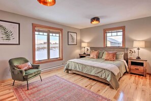 5 Schlafzimmer, Bügeleisen/Bügelbrett, Reisekinderbett