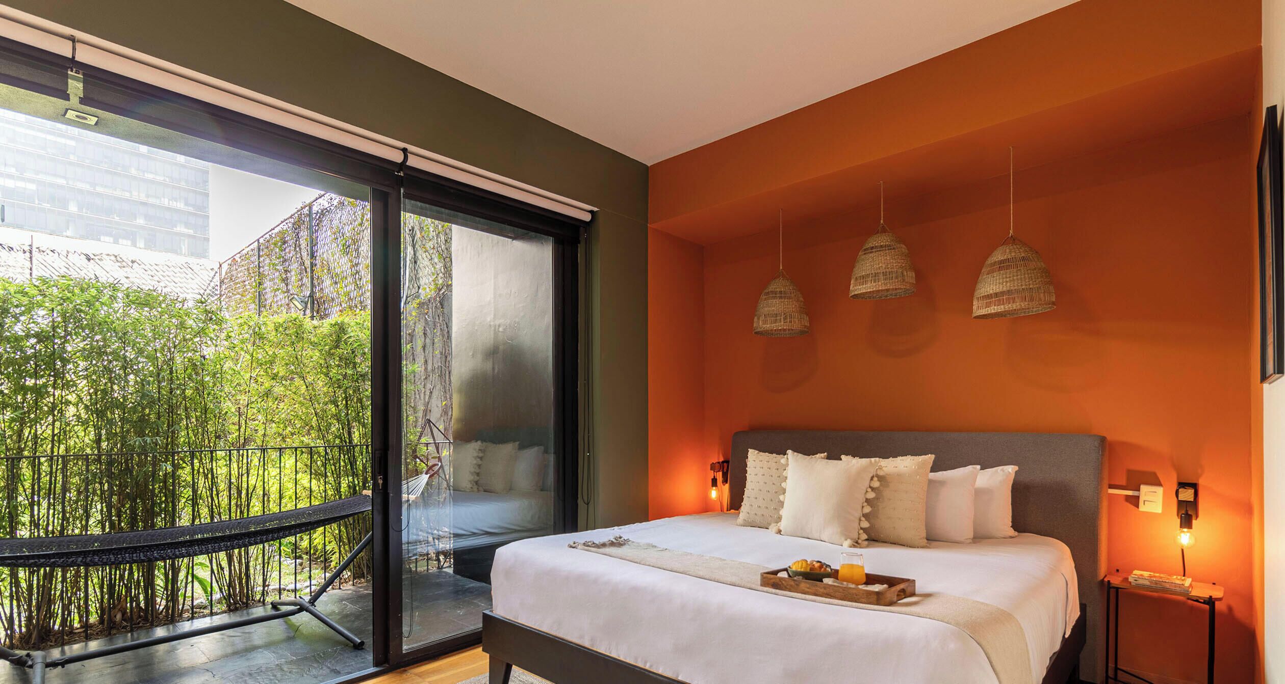 Departamento Premium | Ropa de cama hipoalergénica y caja de seguridad en la habitación 