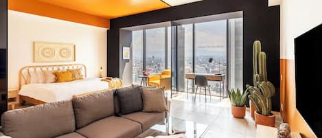 Hypo-allergenic bedding, in-room safe, individually decorated