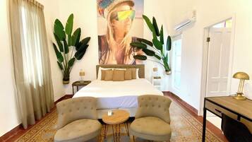 2 habitaciones, tabla de planchar con plancha y wifi gratis