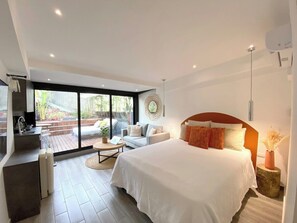 1 chambre, fer et planche à repasser, Wi-Fi gratuit, draps fournis