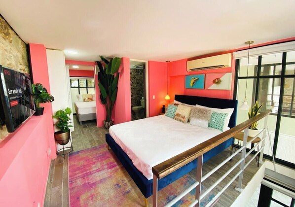 1 Schlafzimmer, Bügeleisen/Bügelbrett, kostenloses WLAN, Bettwäsche
