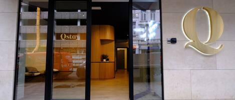 Façade de l’hébergement