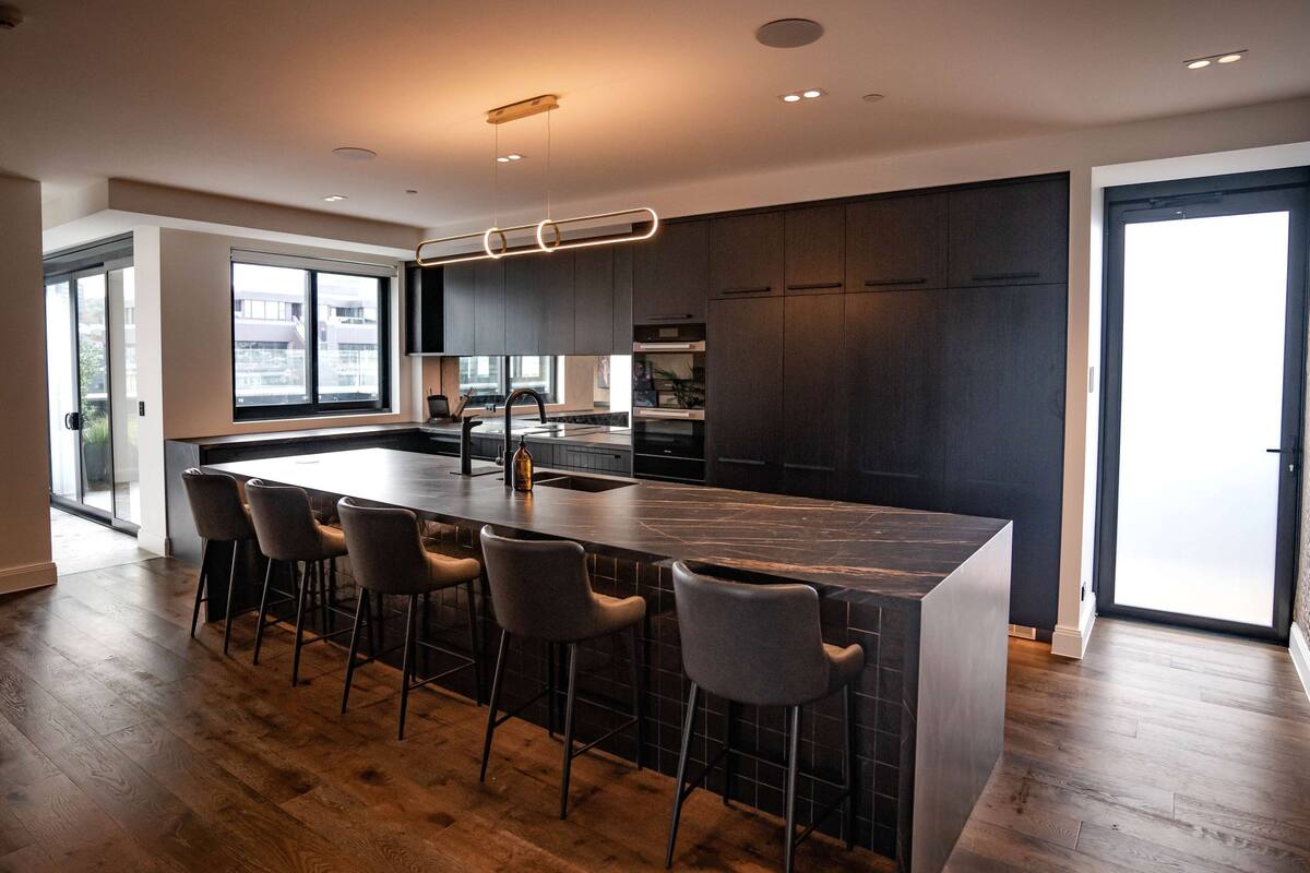 luxury penthouse, city view (4 king beds) | private kitchen | coffee/tea maker, electric kettle, eco-friendly cleaning products