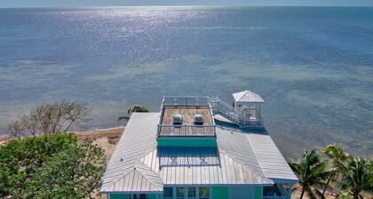 300’ Private Beach, Pool & Rooftop w Panoramic Ocean Views