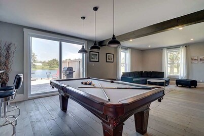 Access to the river - Spa - Inground pool