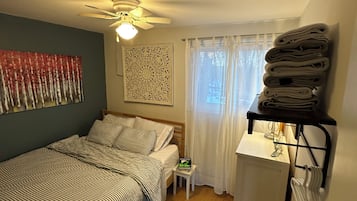 3 habitaciones, tabla de planchar con plancha y wifi gratis