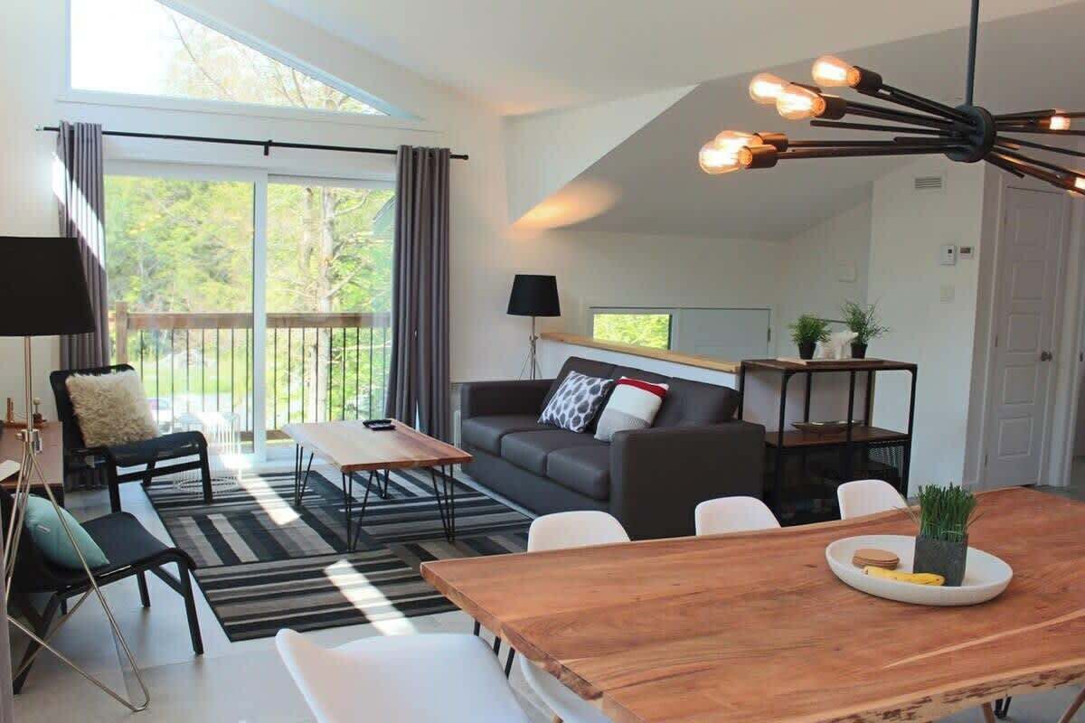 TV, fireplace, DVD player