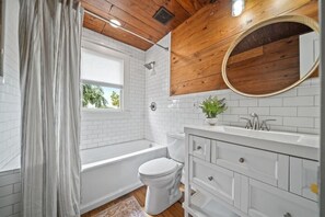 Ducha y bañera combinadas y artículos de higiene personal ecológicos