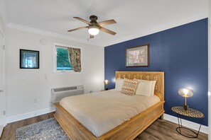 1 makuuhuone, silitysrauta/-lauta, ilmainen Wi-Fi, vuodevaatteet