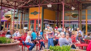A market with outdoor seating and a sign reading "Fiddlawn Market". - 17 S First - Unit 6 · 17 s first street unit 6 (Trenton)