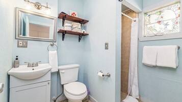 Shower, towels