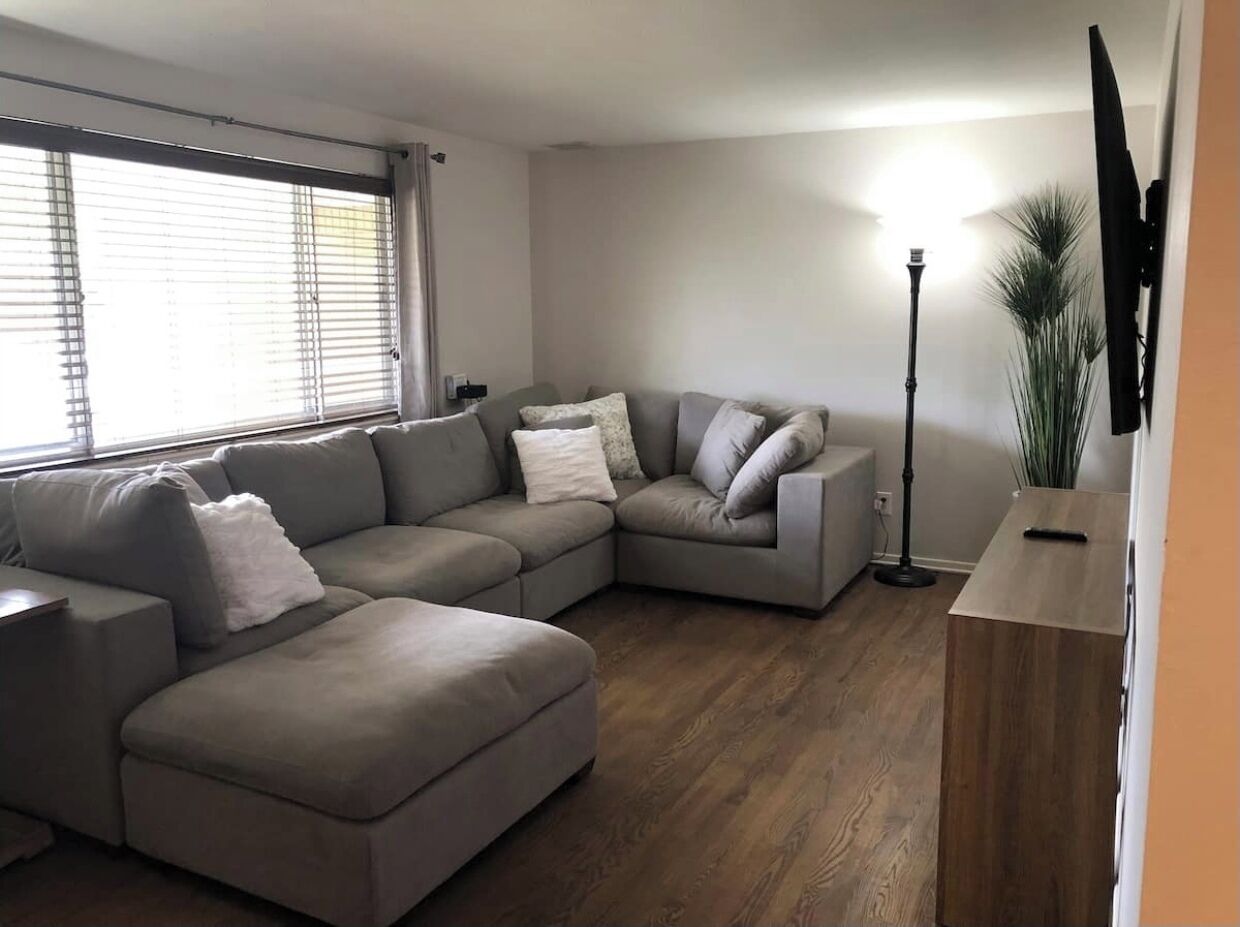 TV connectée, cheminée