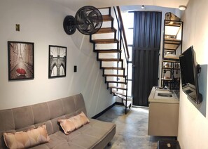 Smart TV, books - The only luxury loft in Aracaju - Unid. A (Aracaju)