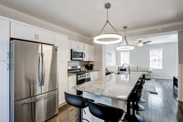 Fridge, microwave, oven, stovetop - Beautiful Home w/ Private Yard! Walkable to Markets, Coffee Shops & More! (Lancaster)