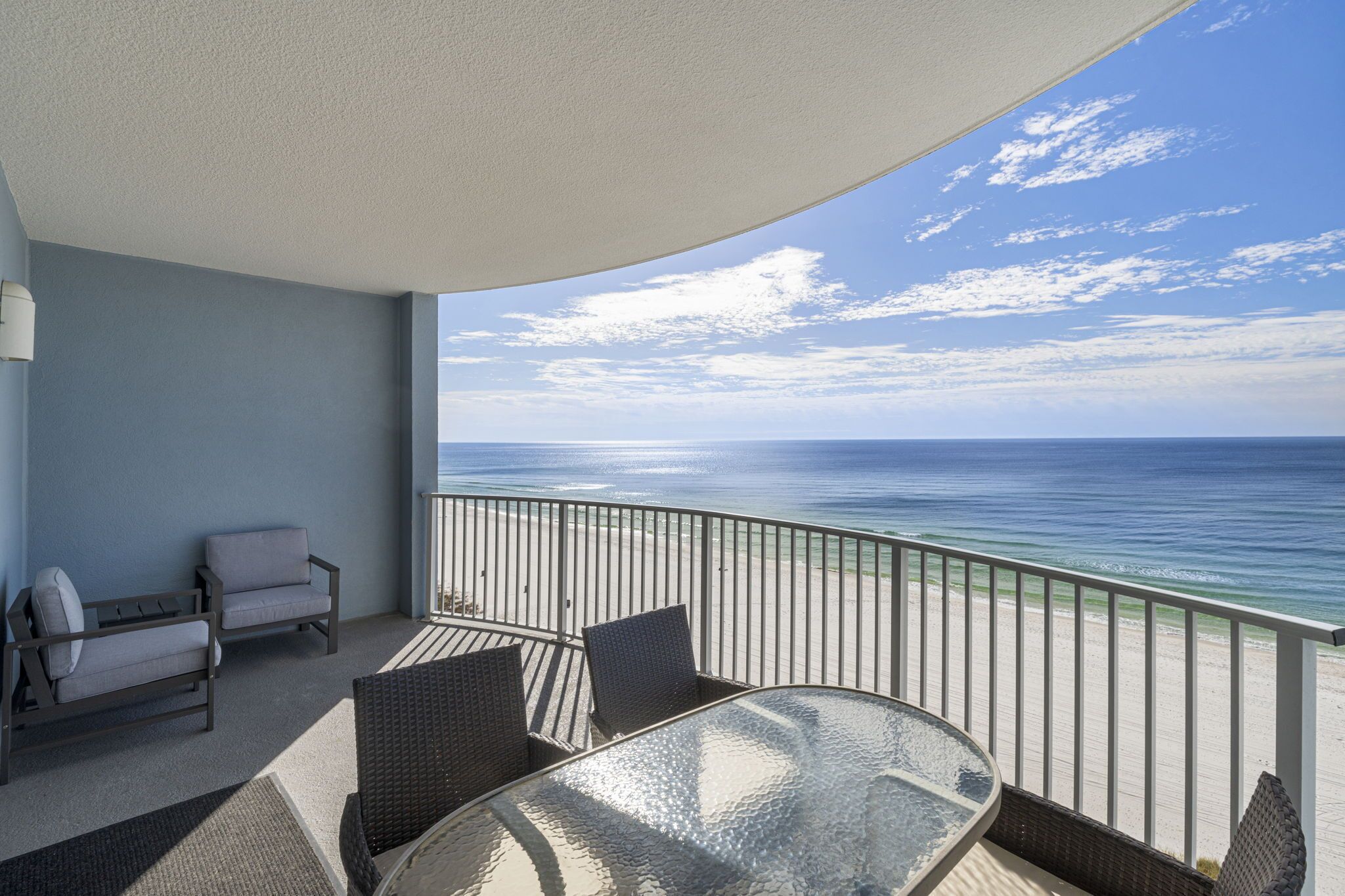 GULF FRONT! Huge Balcony! 9th Floor with Spectacular Views