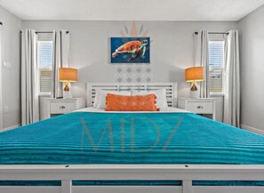 2 slaapkamers, een bureau, een strijkplank/strijkijzer, gratis wifi