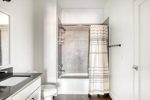 Hair dryer, towels