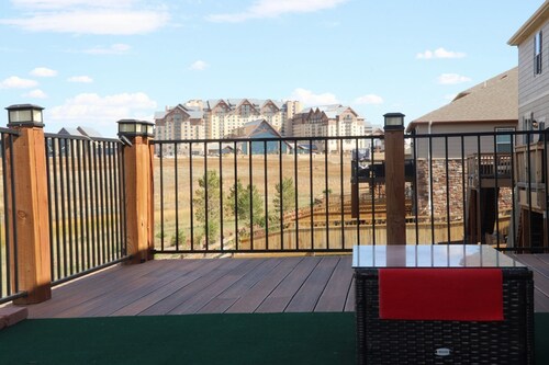 Spectacular back side patio open space and mountain view close to the costco