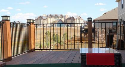 Spectacular back side patio open space and mountain view close to the costco