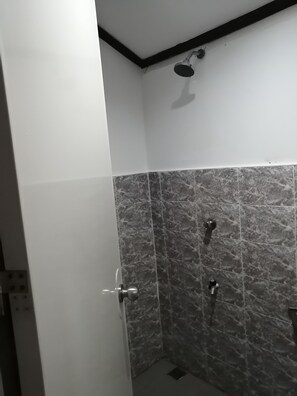 Combined shower/tub, bidet - Room#1 with Terrace 5 min walk to the Beach and to the Town center. (SAN VICENTE)