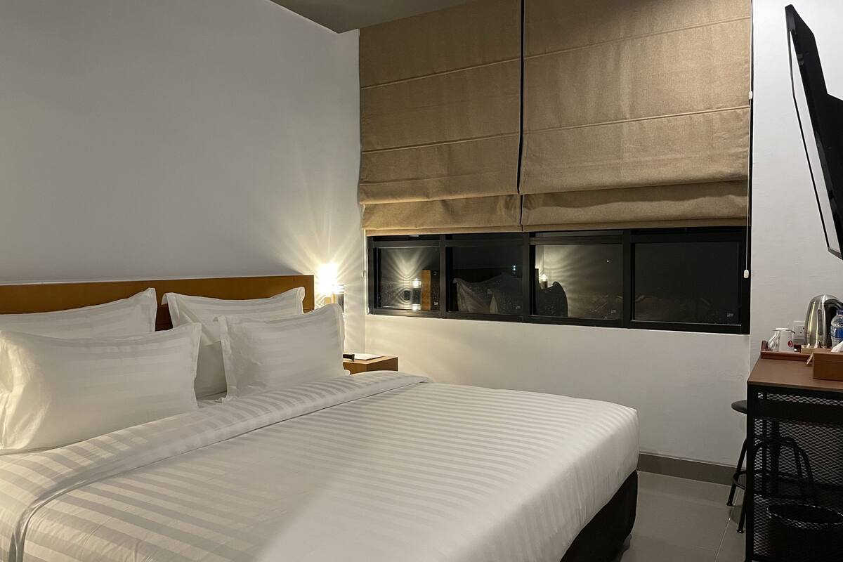 Luxe beddengoed, gratis wifi, beddengoed