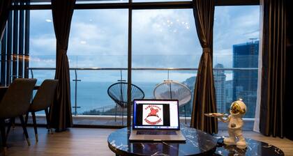 Studio Apartment, CSJ Tower, view beach, Vũng Tàu